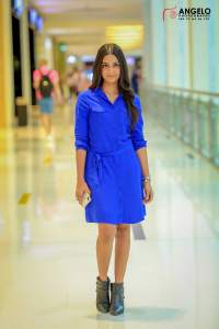 Michelle Dilhara Blue Dress Clicks