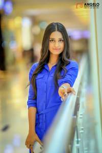 Michelle Dilhara Blue Dress Clicks