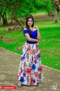 Rangi Rajapaksha Blue Top Shoot